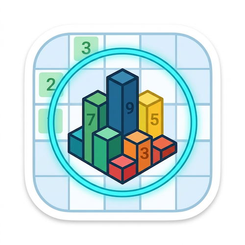 The Grid Skyscrapers Icon